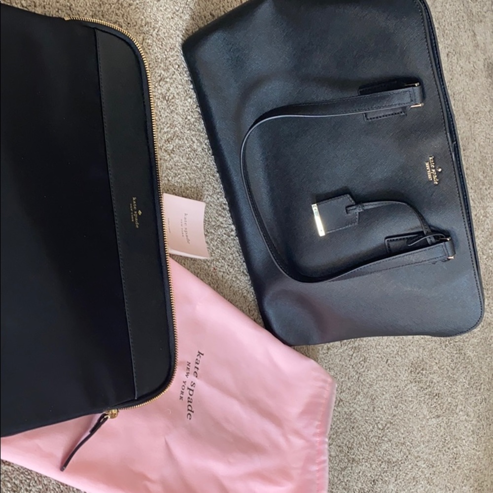Kate Spade Tote and Laptop sleeve